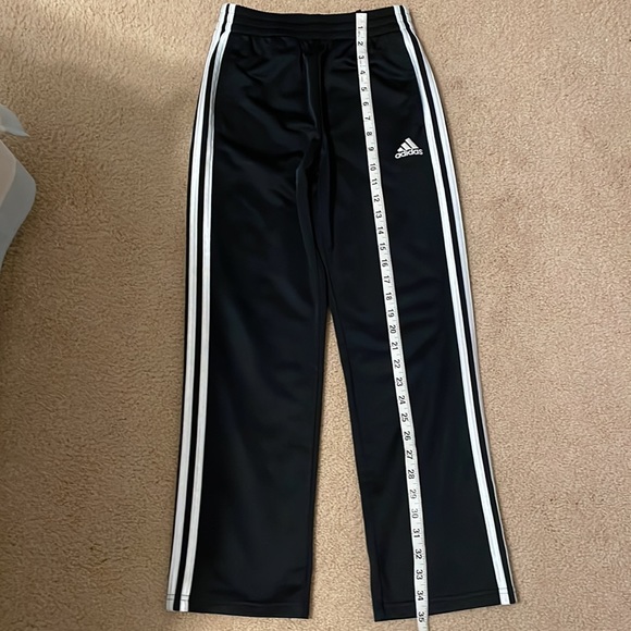 Adidas Youth Iconic Tricot Black Track Jogger Pants. - Picture 7 of 11